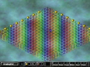 Screenshot of a level using Demo World graphics